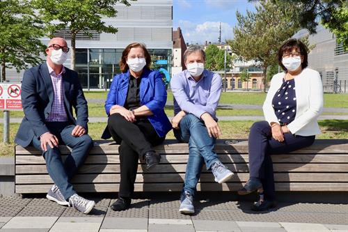 Seit dem 13. Juli 2020 gilt in den öffentlichen Bereichen der HSD Maskenpflicht.